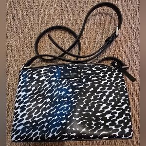 Kate Spade Black and White Crossbody Bag